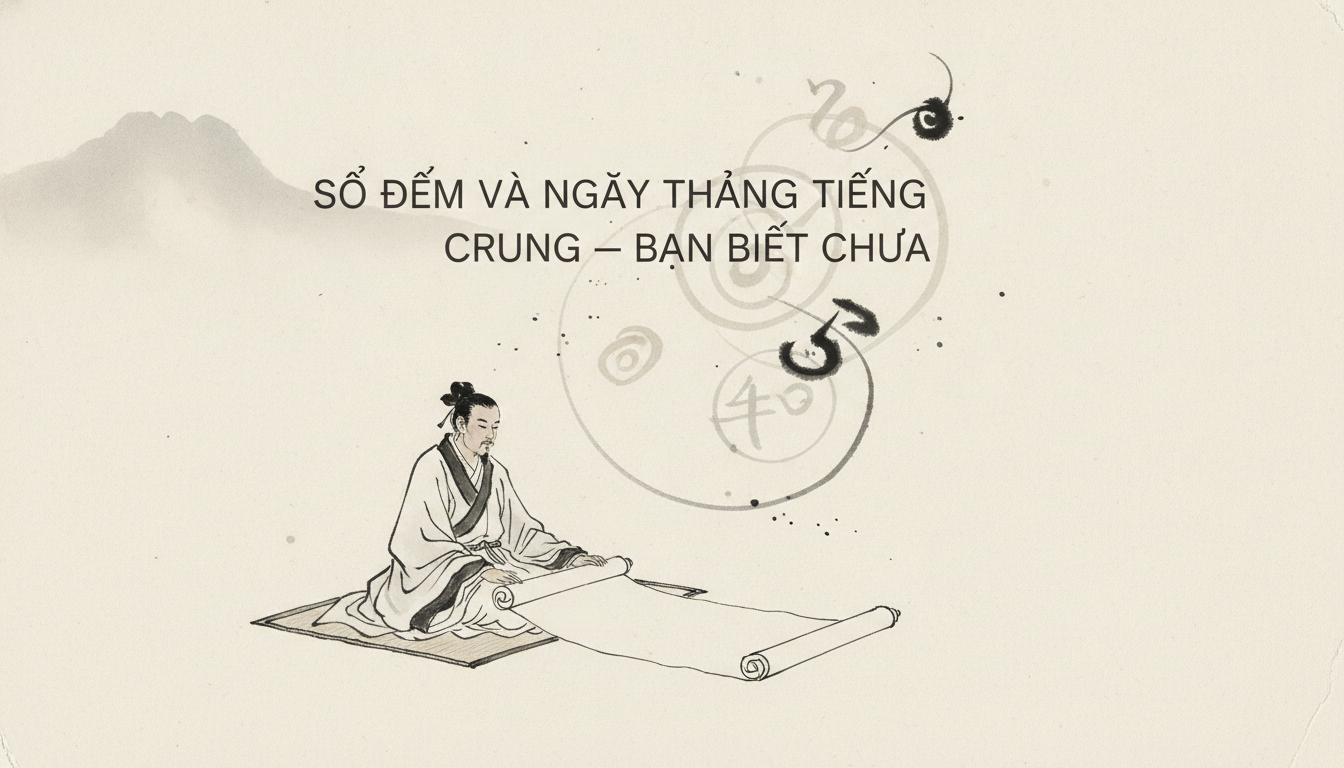 Số Đếm và Ngày Tháng Tiếng Trung – Bạn Biết Chưa?