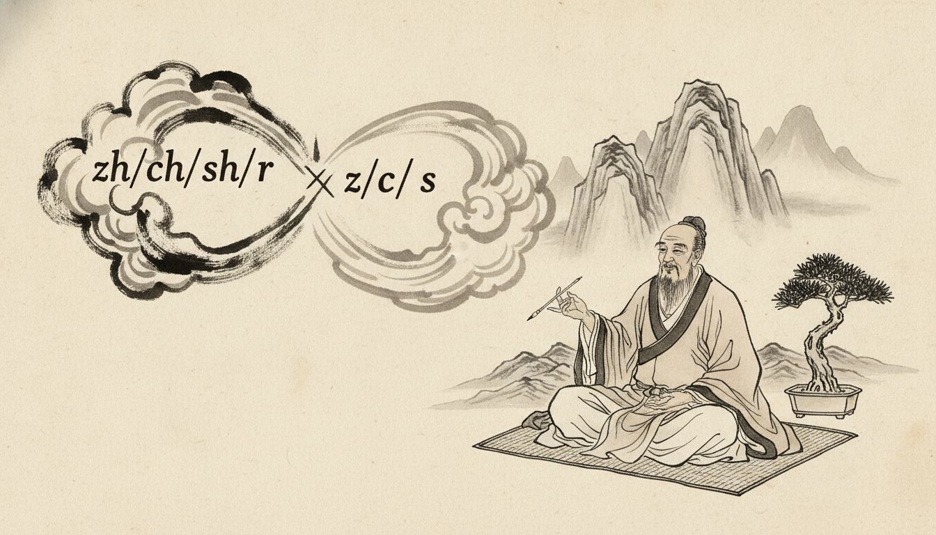 Tricky Initials: zh/ch/sh/r vs z/c/s Explained